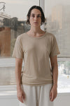 BASERANGE loose T-shirt TOLO-BL-000 cochlea